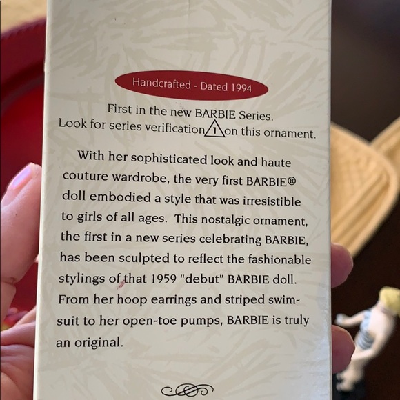 HALLMARK Keepsake Ornament BARBIE - Picture 3 of 9